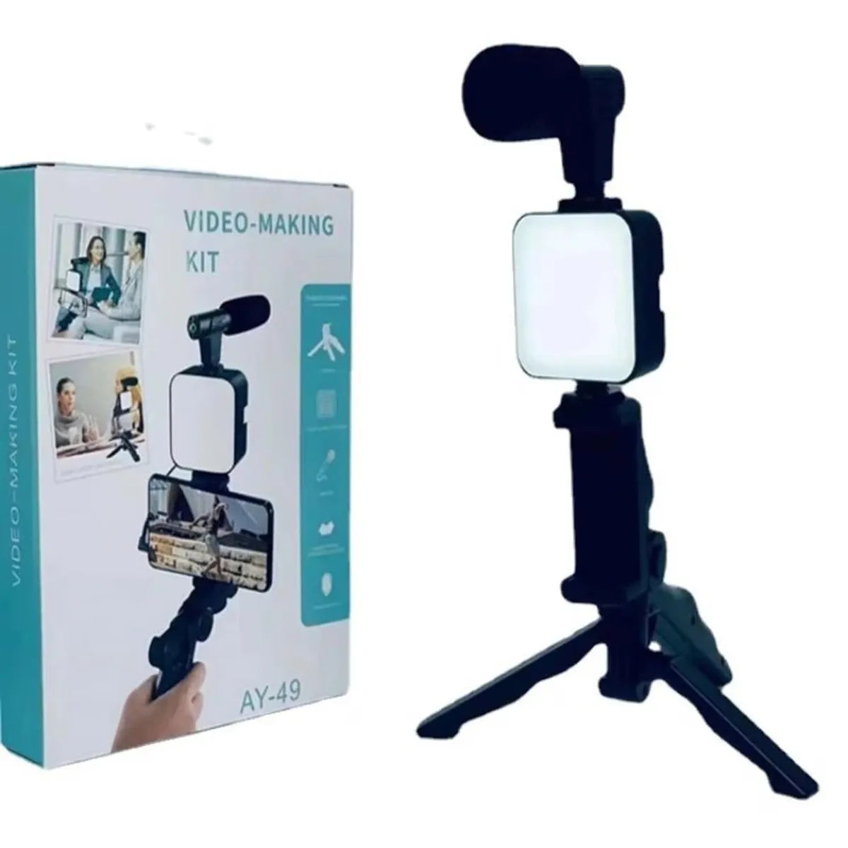 Kit de Grabación de Video con Trípode