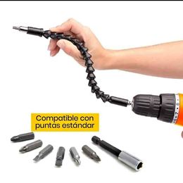 Extension Flexible para Taladro