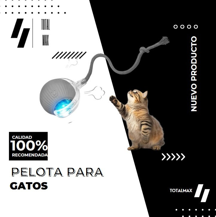 Pelota Interactiva para Gatos