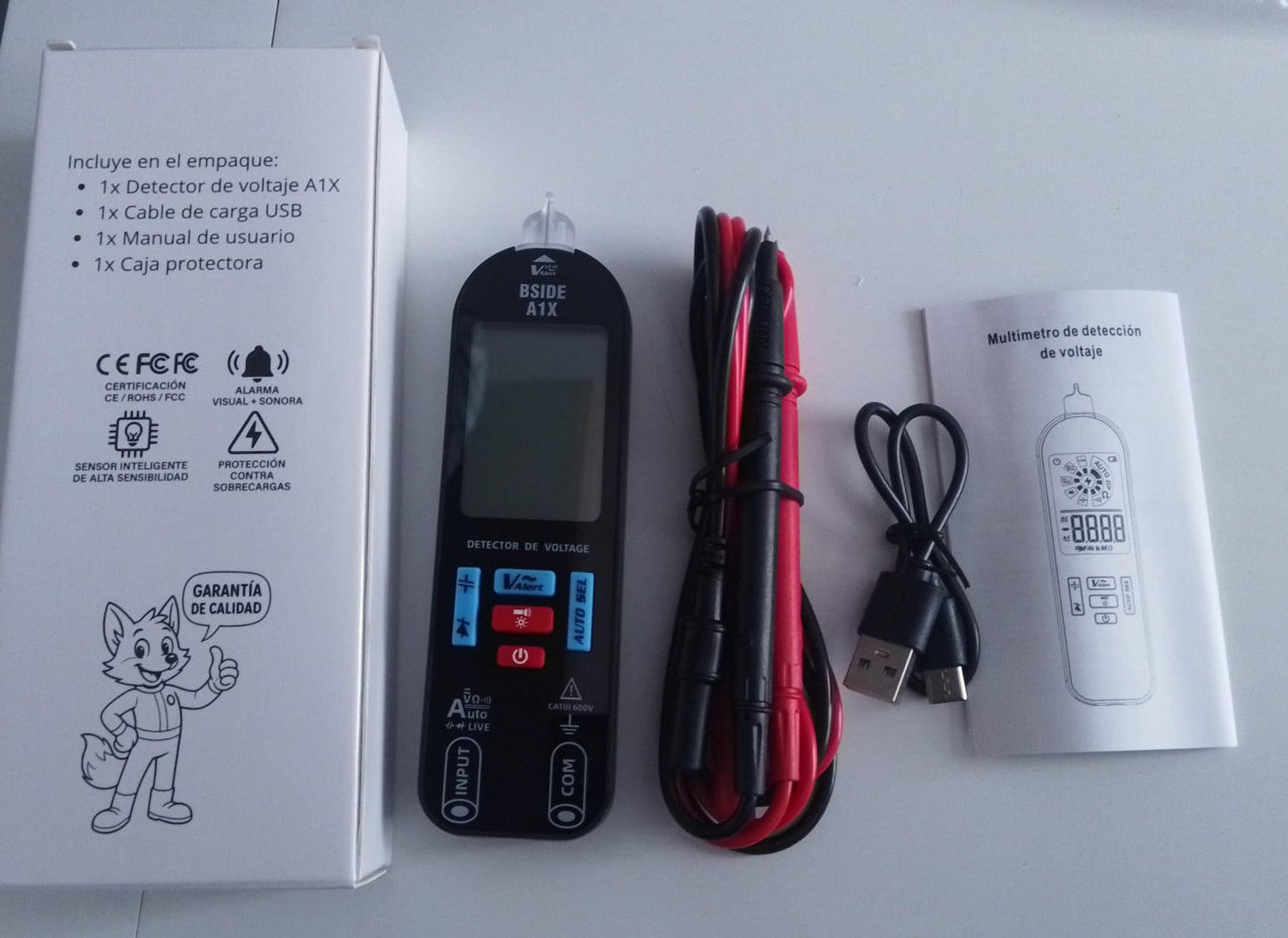 Detector de Voltaje Profesional