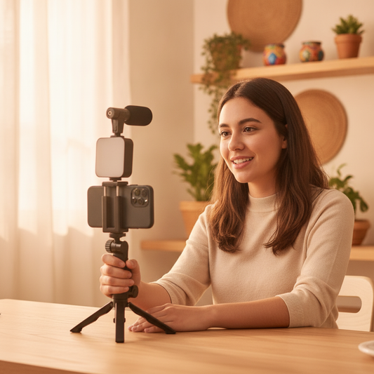 Kit de Grabación de Video con Trípode