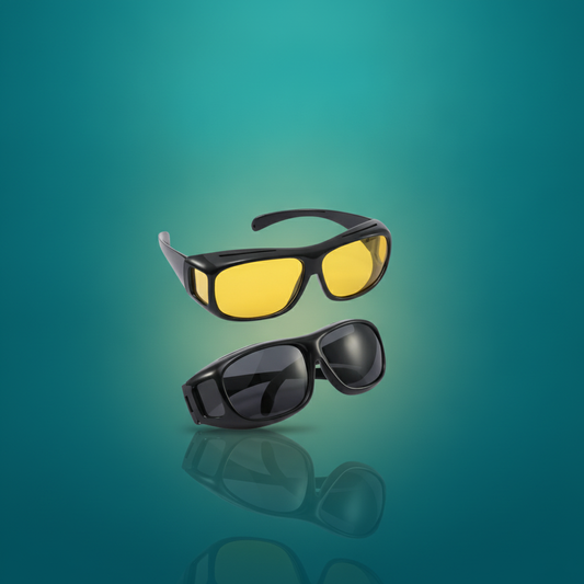 Gafas 2 en 1 Visión Nocturna HD