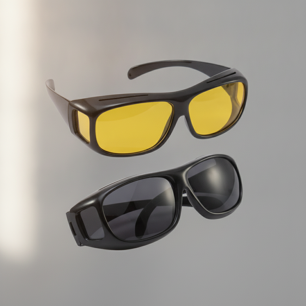 Gafas 2 en 1 Visión Nocturna HD